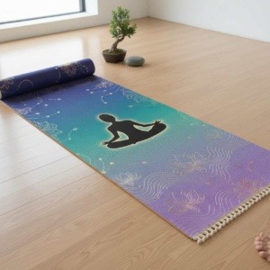 Salaam.yoga Printed Yoga Mat