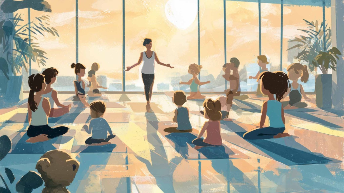 Introducing Yoga to Children Through Play, Presence, and Toys
