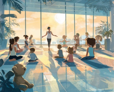 Introducing Yoga to Children Through Play, Presence, and Toys
